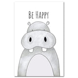 Be Happy Canvas - Urbbans