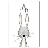 Be Happy Canvas - Urbbans