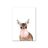 Pink Bubble Canvas - Urbbans