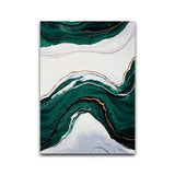 Green Wave Canvas - Urbbans