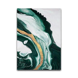 Green Wave Canvas - Urbbans