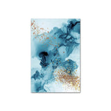 Golden Abstract Canvas - Urbbans