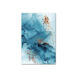 Golden Abstract Canvas - Urbbans