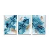 Golden Abstract Canvas - Urbbans